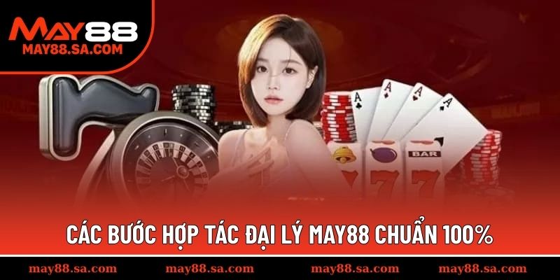 Các bước hợp tác đại lý MAY88 chuẩn 100%
